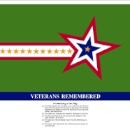 Veterans Remembered Flag